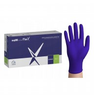 Manusi examinare nitril Flex Zarys (cutie 100 buc) albastru